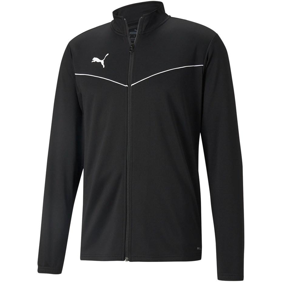PUMA teamRISE træningsjakke i polyester sort str. L