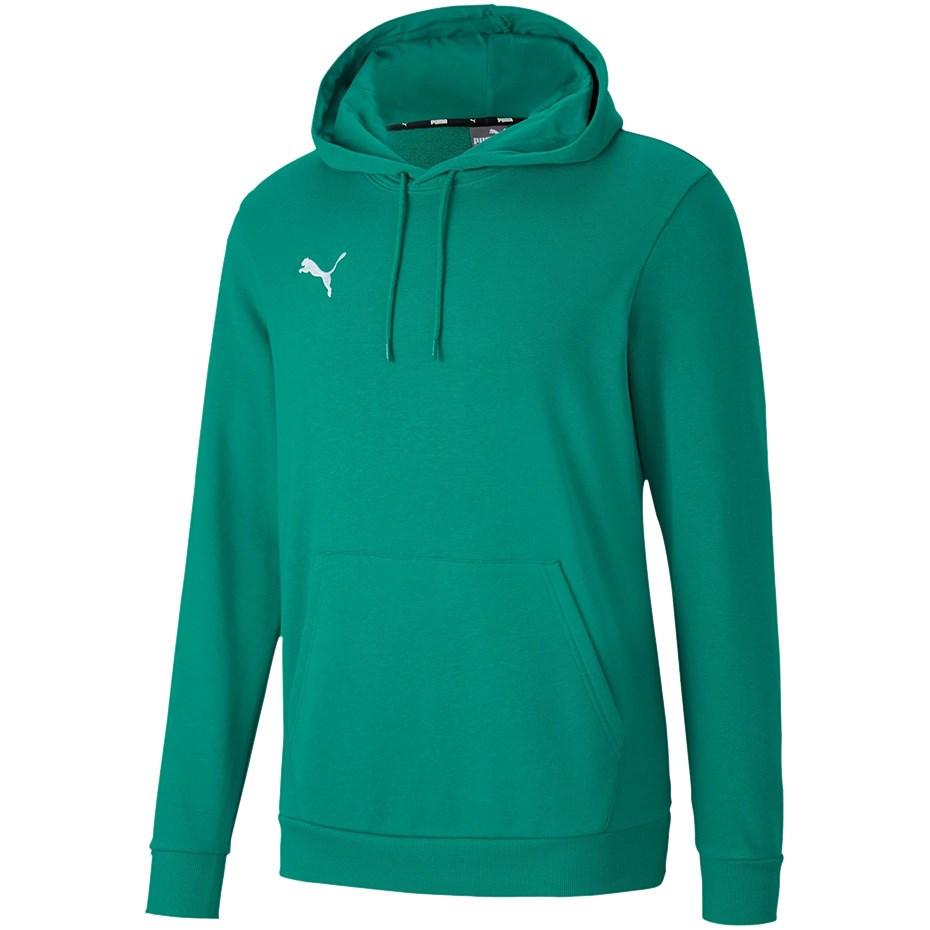 PUMA teamGOAL 23 Casuals hættetrøje grøn str. S