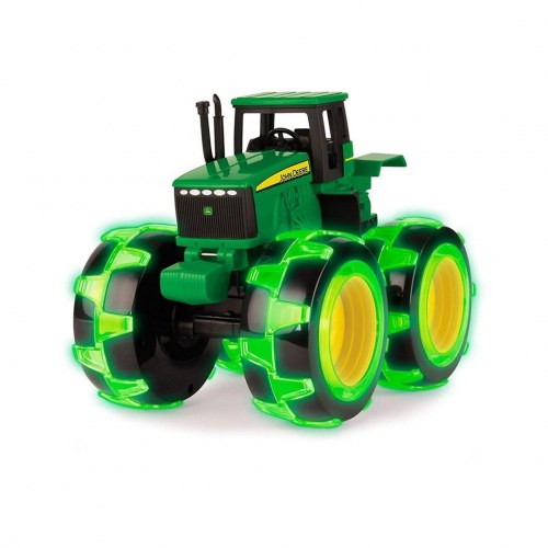 TOMY John Deere Monster Lightning Wheels legetøjstraktor