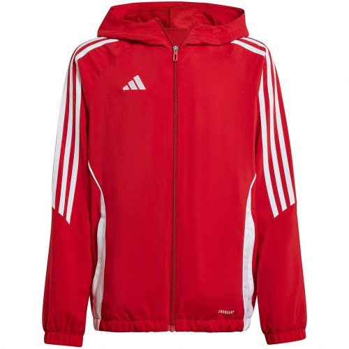 adidas Tiro 24 jakke til børn rød 152 cm