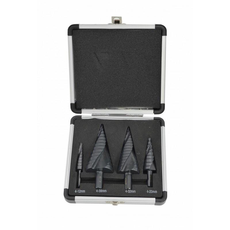 AWTOOLS AW40964 trappebor sæt 4 dele