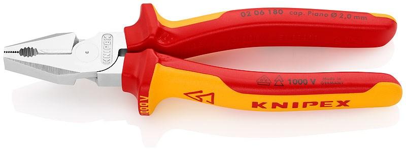 Knipex 02 06 180 kombinationstang 180 mm
