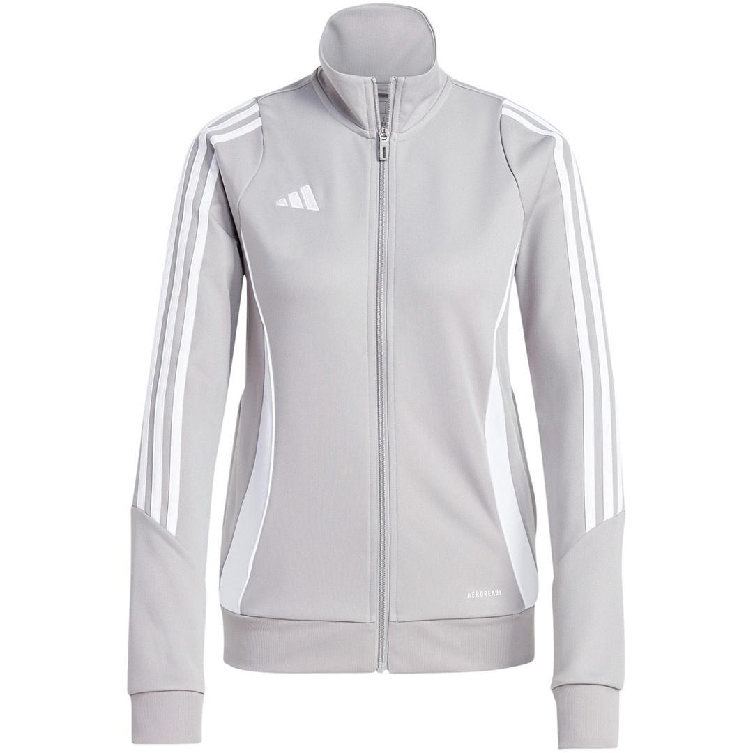 adidas Tiro 24 træningsjakke til kvinder grå str. S