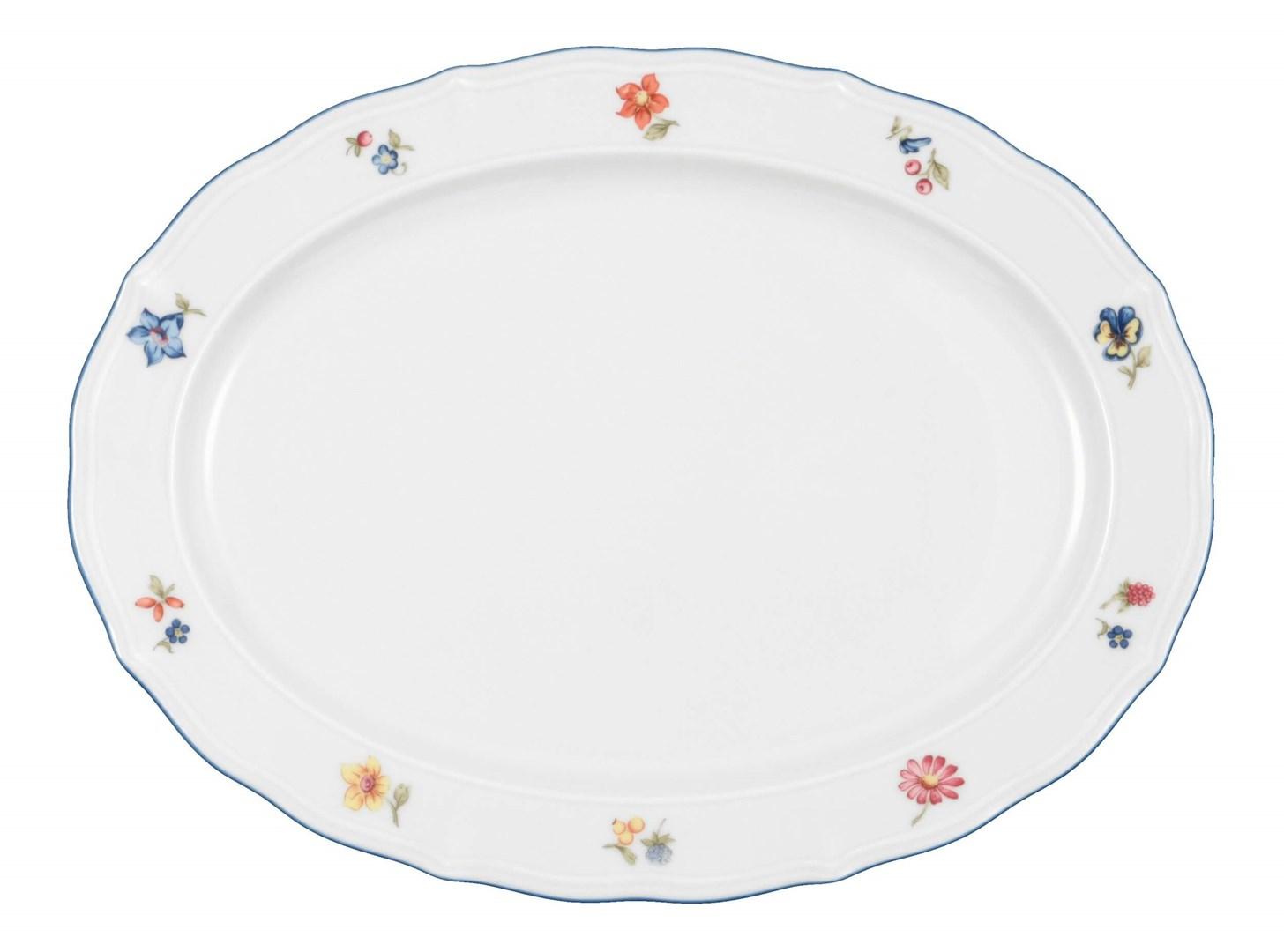 Seltmann Sonate Nostalgia ovalt serveringsfad 31 x 23 cm
