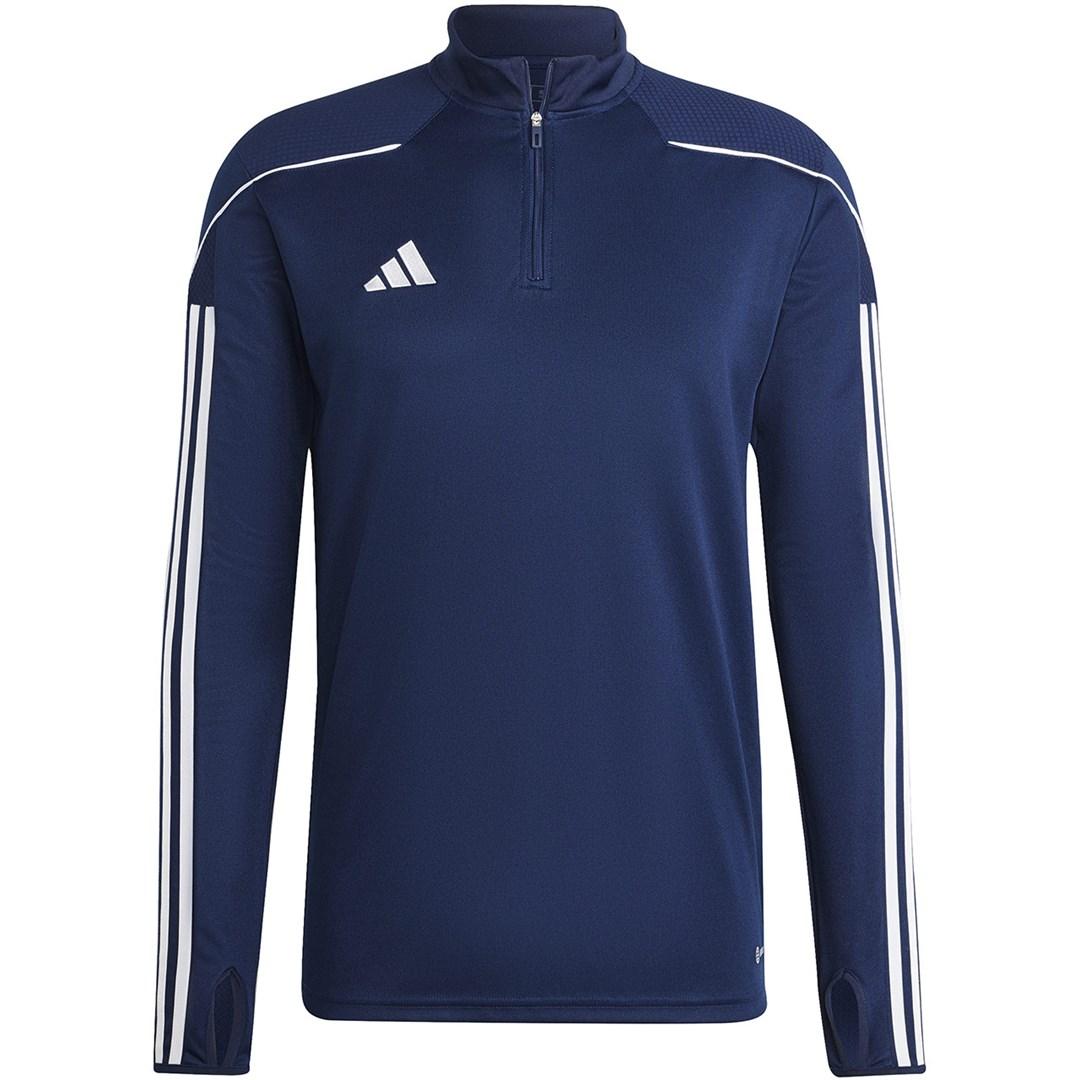 Adidas Tiro 23 League træningstrøje med kort lynlås mørkeblå str. M