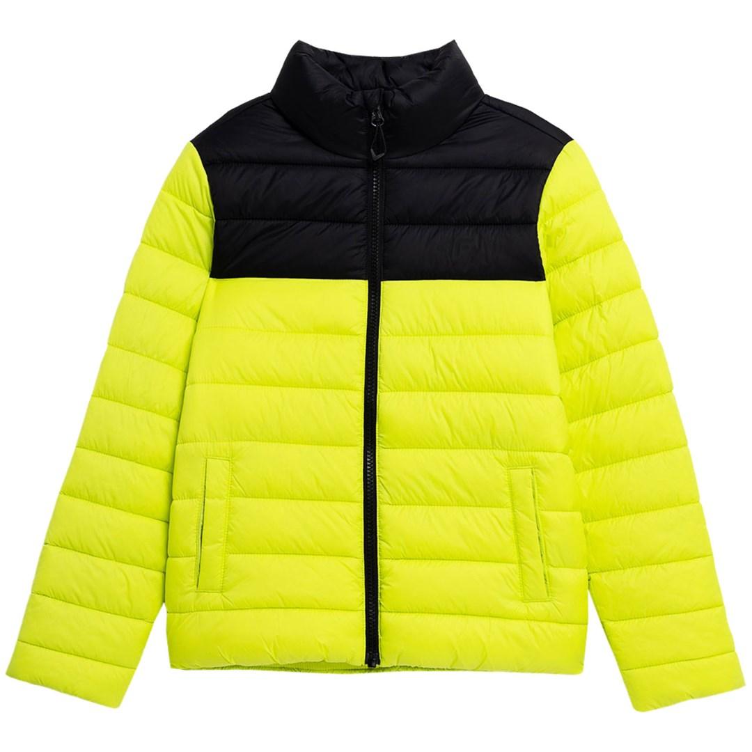 4F drenge dunjakke juicy green 122 cm