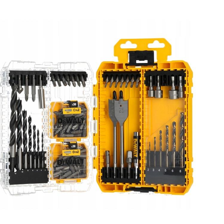 DEWALT 100 dele sæt med bor og bits