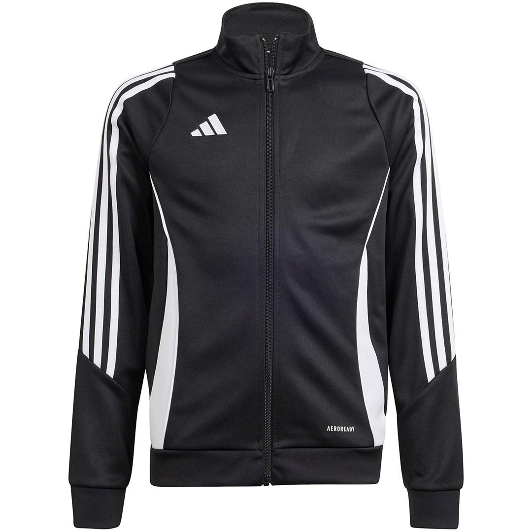 adidas Tiro 24 sweatshirt til børn - sort, 152 cm