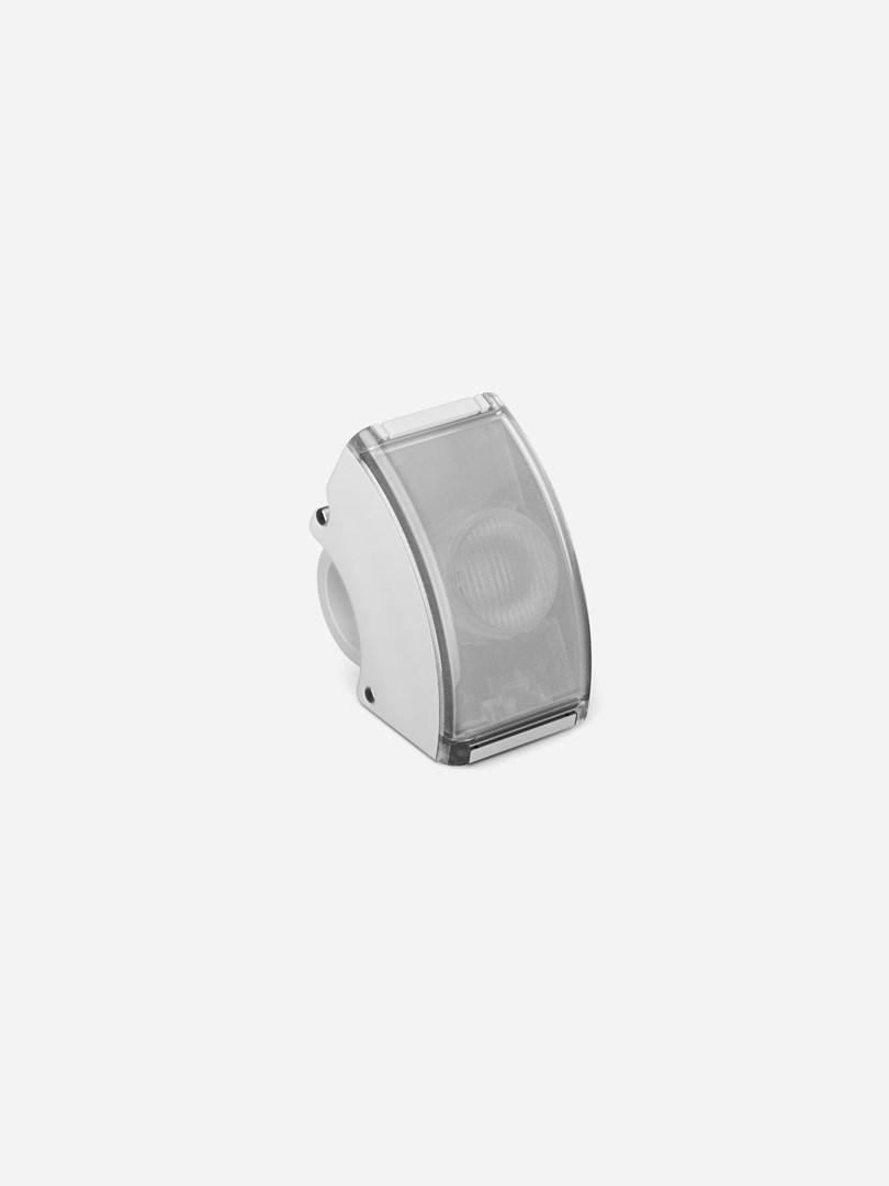 Bookman Curve Front Light Genopladelig Forlygte - Hvid - Cykellygte