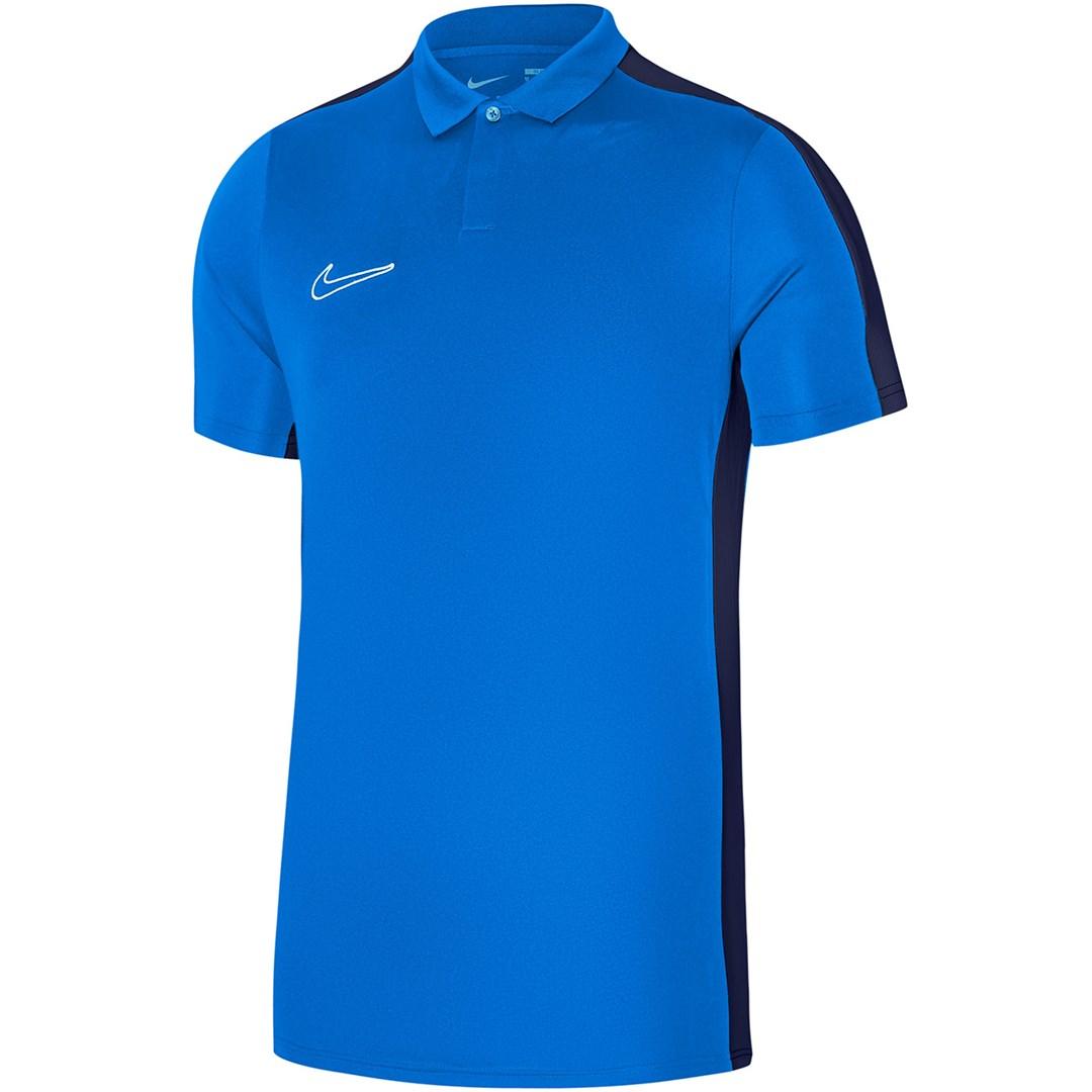 Nike Academy 23 polo til herrer kortærmet blå str. M