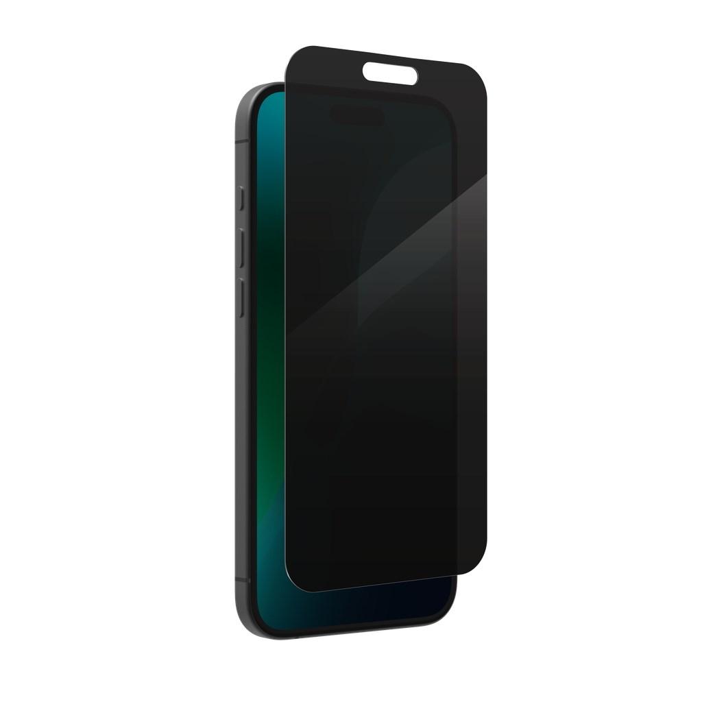 InvisibleShield Glass Elite Privacy 360 skærmbeskytter til Apple iPhone 16 Plus/15 Plus