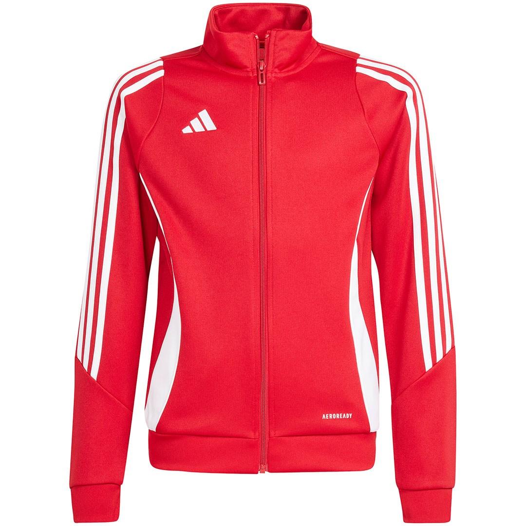 adidas Tiro 24 træningsjakke til børn rød 152 cm
