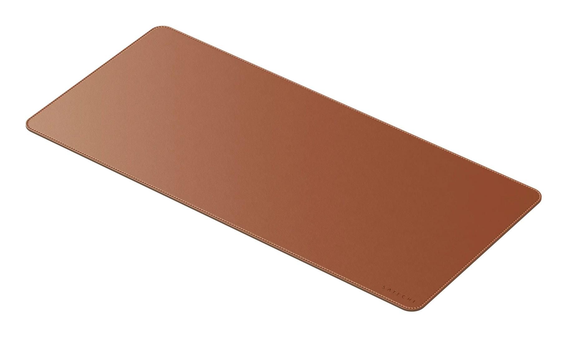 Satechi Vegan-Leather Premium Desk Mat - Brown