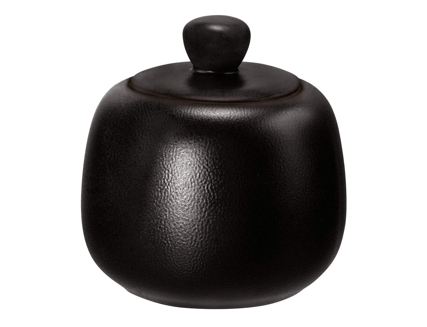 Seltmann Liberty Velvet Black sukkerskål med låg 260 ml