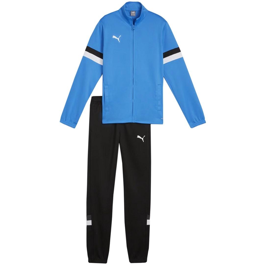 PUMA teamRISE træningssæt til børn blå/sort 164 cm