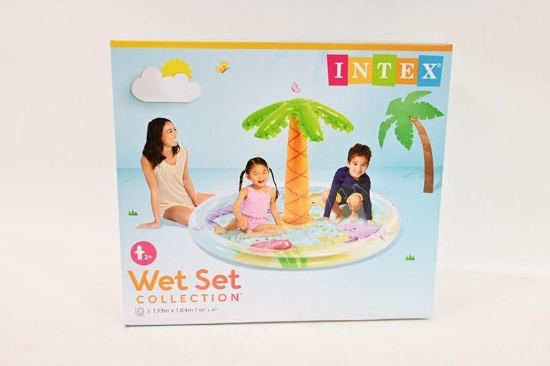 Intex Wet Set palme soppeunderlag 173 x 104 cm