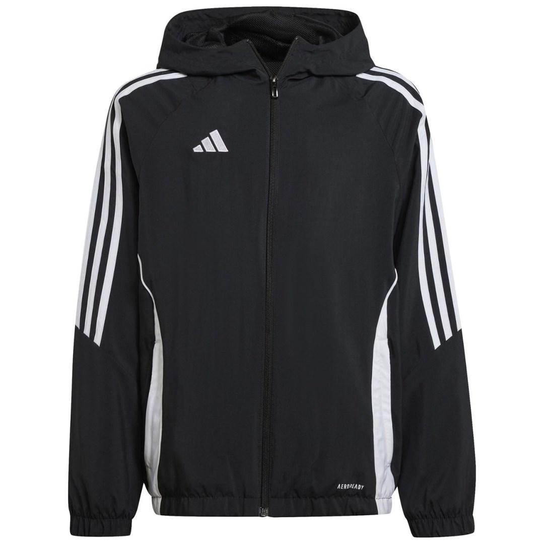 adidas Tiro 24 børnejakke sort 116 cm