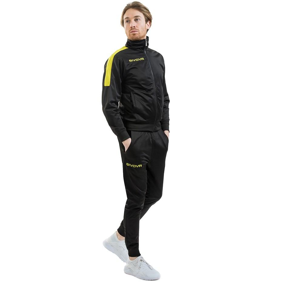 Givova Revolution træningsdragt sort/gul 3XS