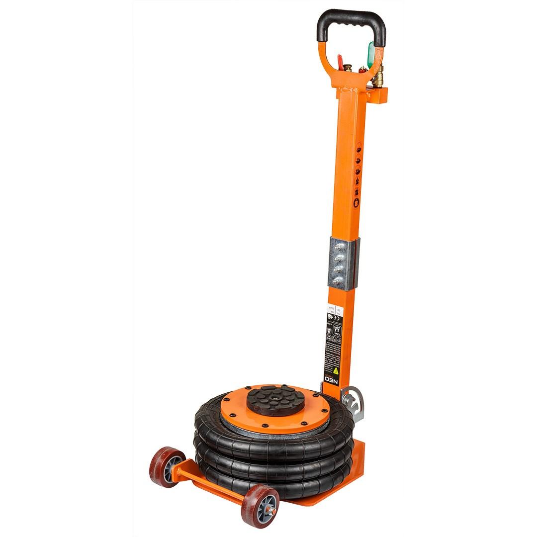 NEO TOOLS 3 t pneumatisk donkraft 145-420 mm