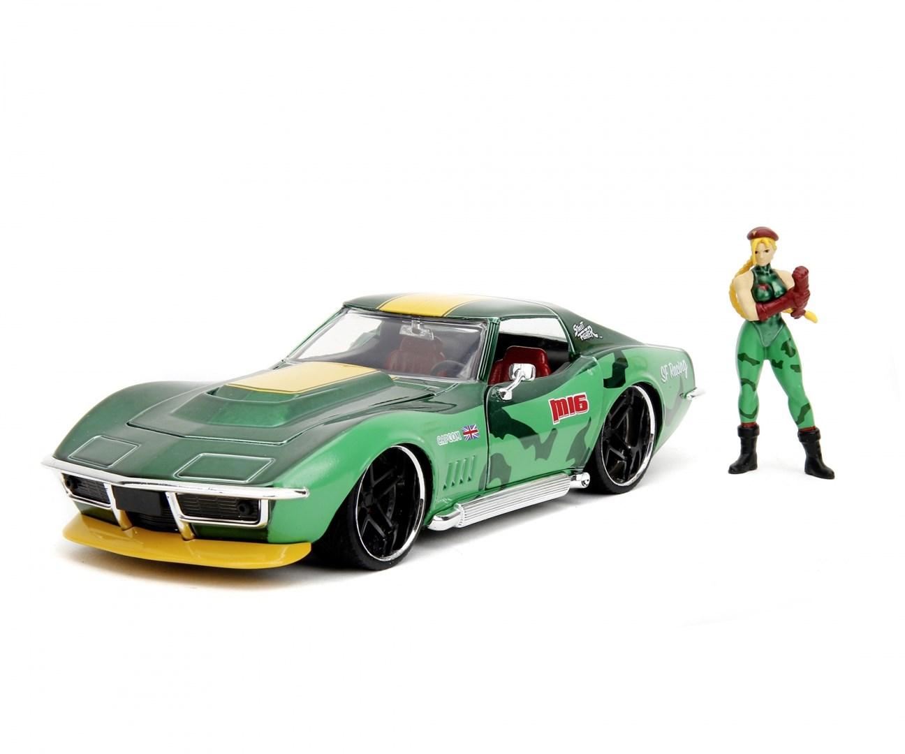 Jada Street Fighter Cammy 1:24 1969 Chevrolet 253255061