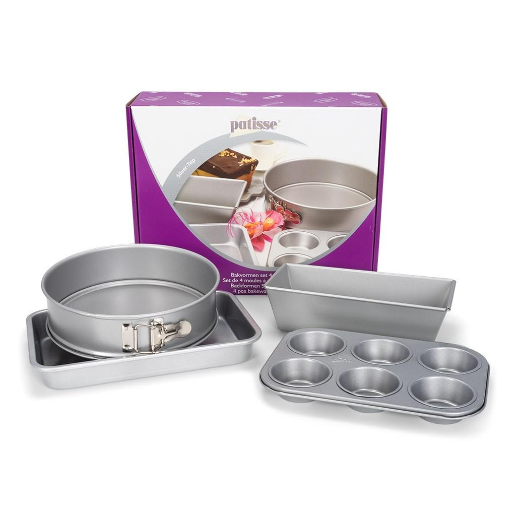 Patisse 03673 bageforme sæt 4 dele