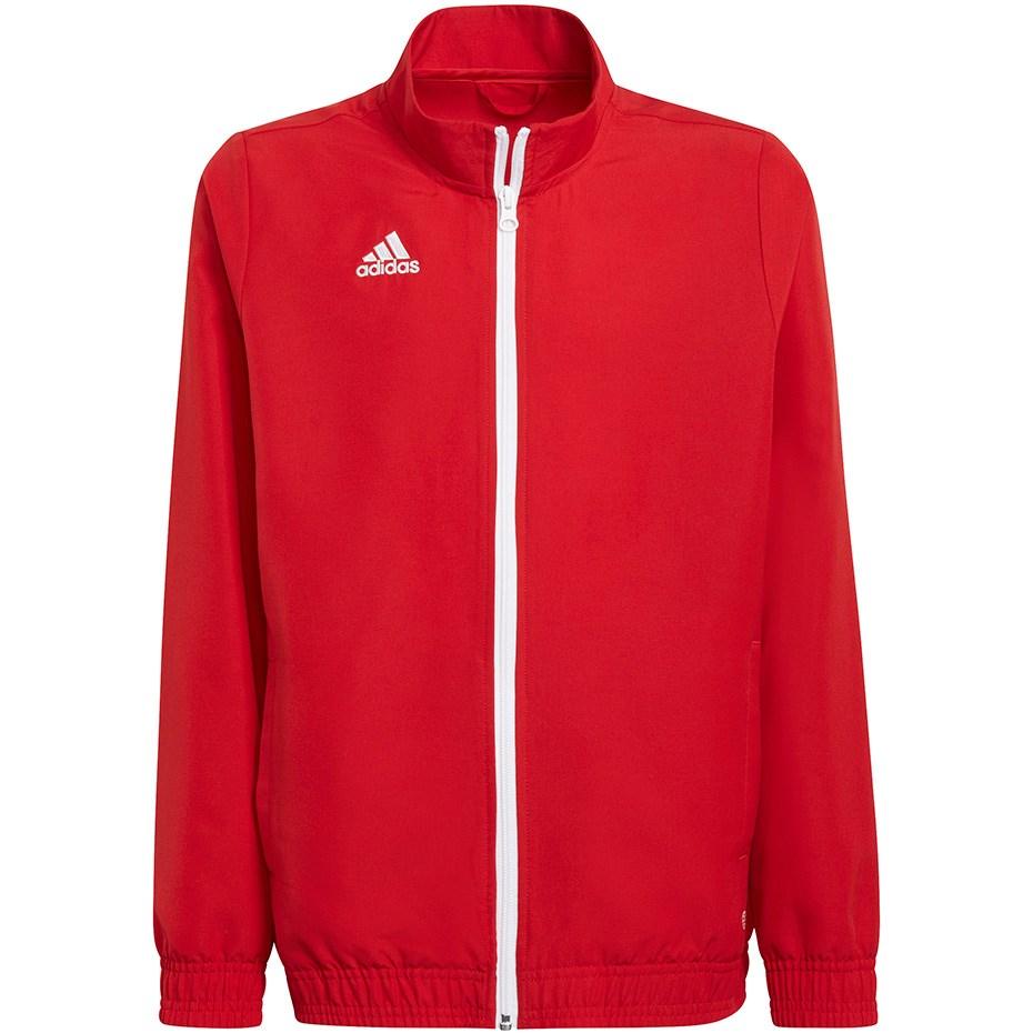adidas Entrada 22 præsentationsjakke børn 128 cm rød