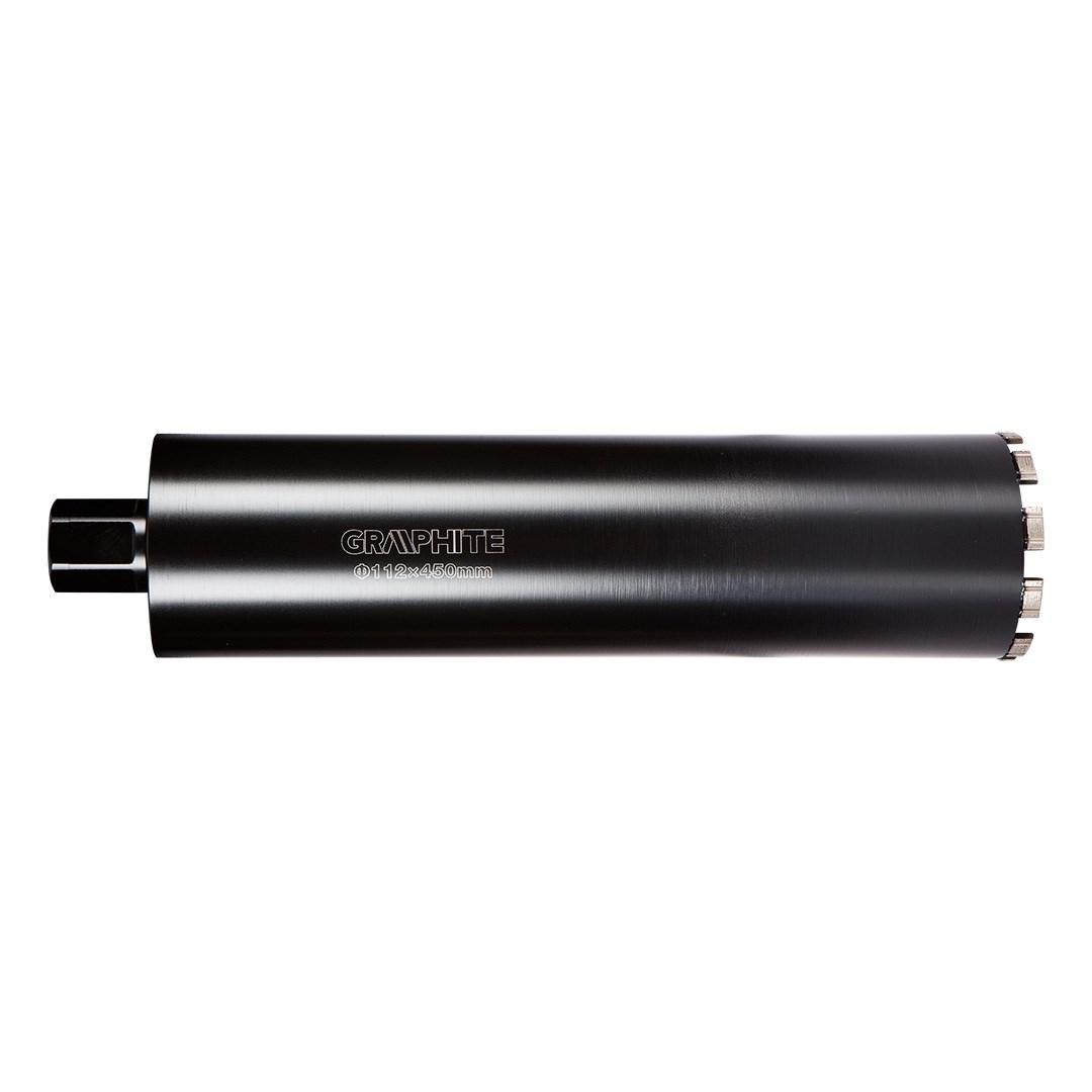 GRAPHITE diamant hulsav til borerig 58G540 Ø112 × 450 mm