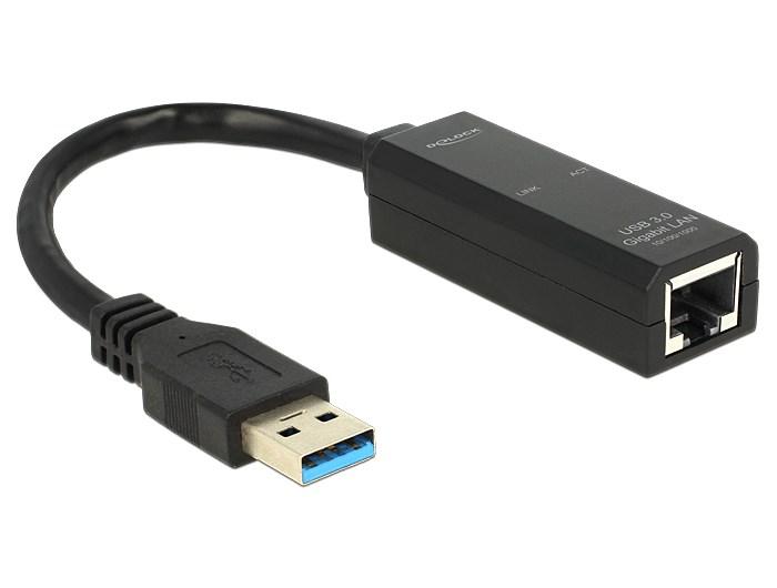 DELOCK 62616 USB 3.0 til Gigabit Ethernet netværksadapter