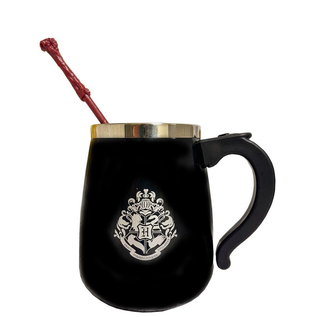 Harry Potter selvomrørende krus 350 ml - sort