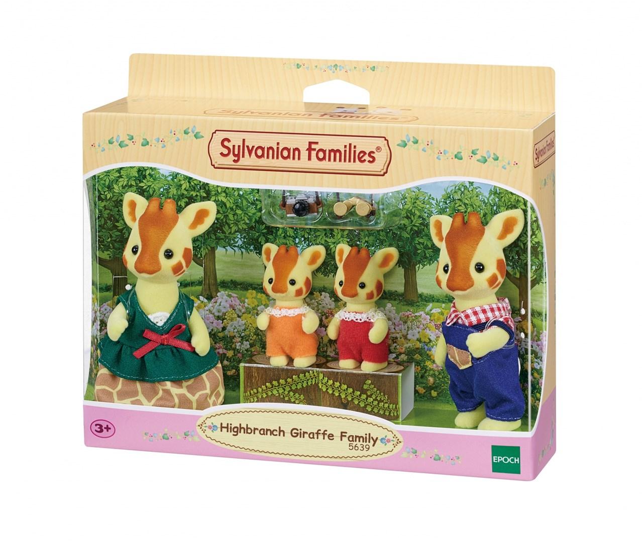 Sylvanian Families Highbranch Girafamilien legetøjsfigurer