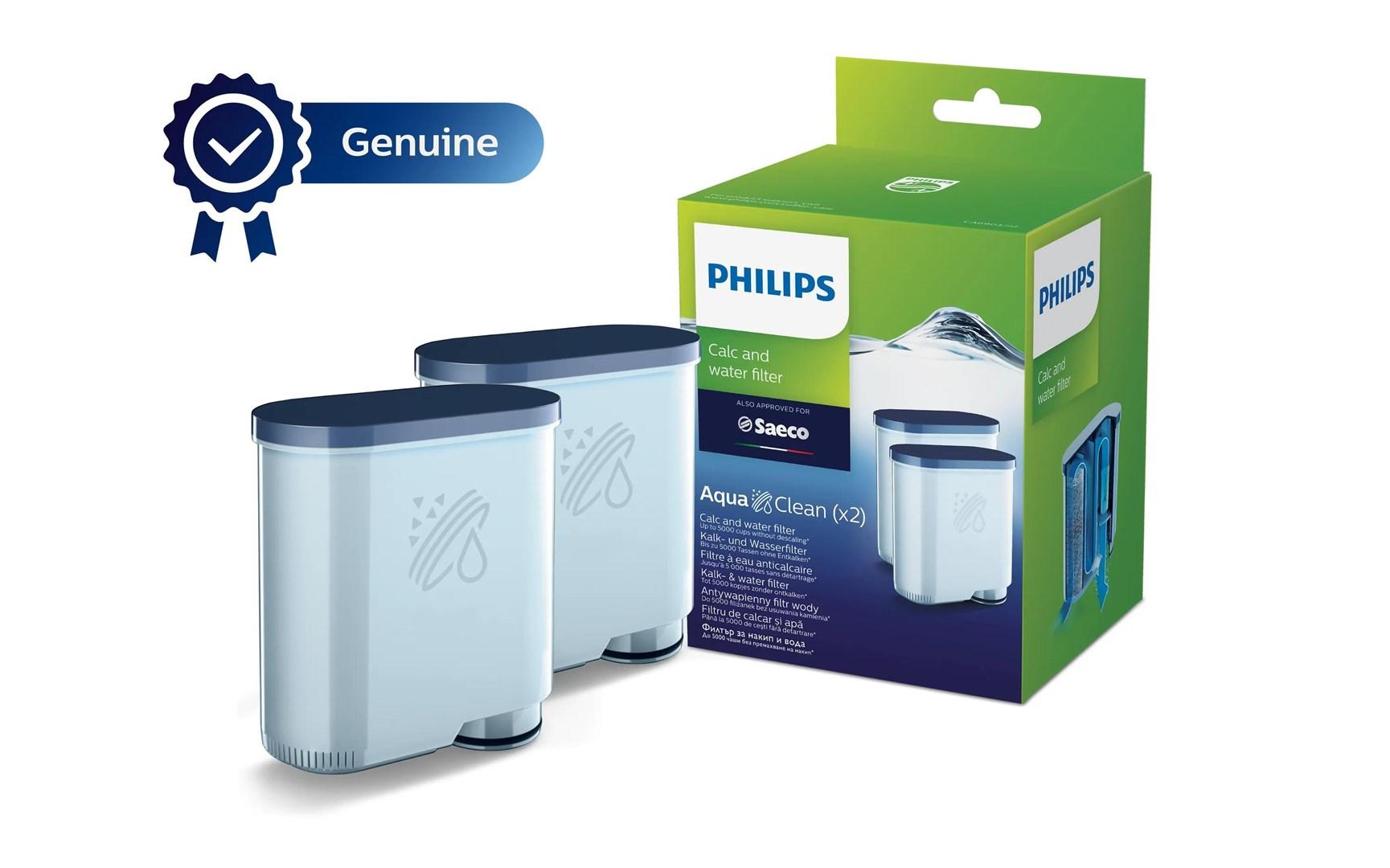 Philips AquaClean CA6903/22 kalk- og vandfilter til kaffemaskine, 2 stk.