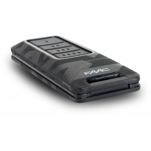 FAAC XT4 FDS 433-868 SLH LR fjernbetjening sort