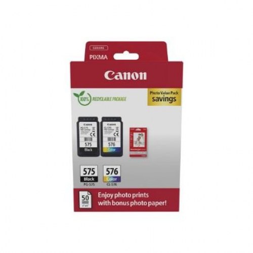 Canon PG-575/CL-576 blækpatroner sort og farve