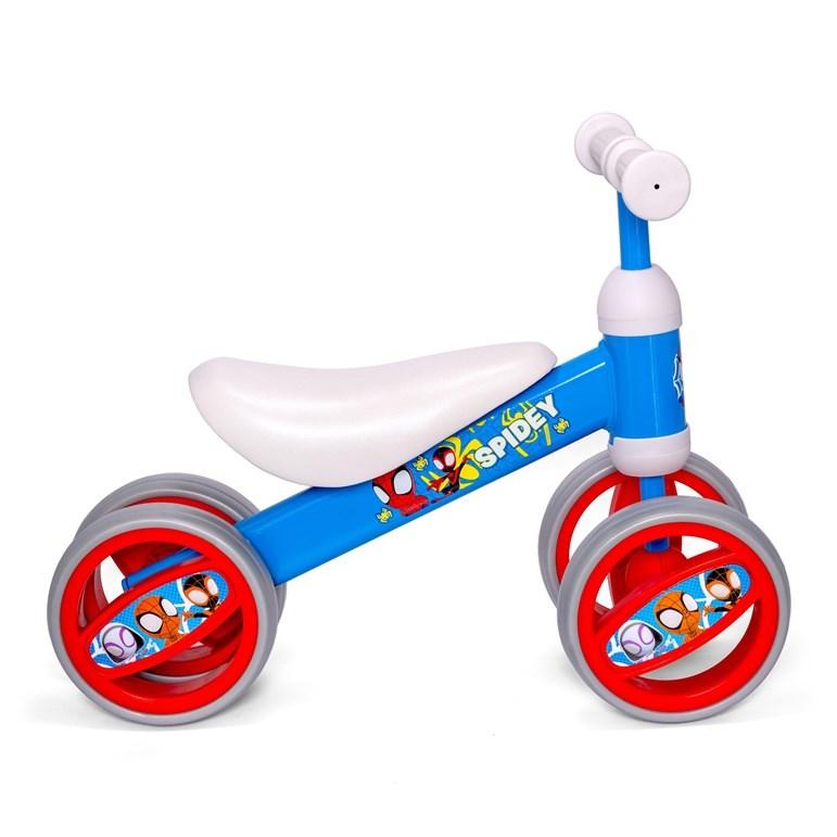 Spidey balancecykel til børn med 4 hjul