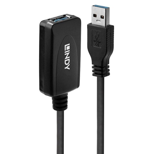 Lindy 5 m USB 3.0 aktiv forlængerkabel USB-A