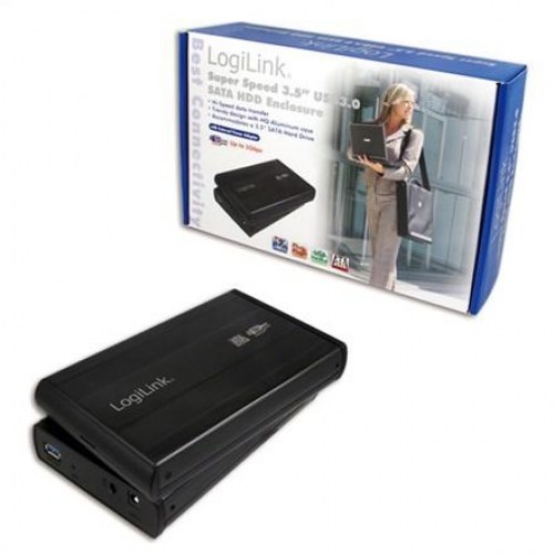 LogiLink USB 3.0 3,5" SATA harddiskkabinet