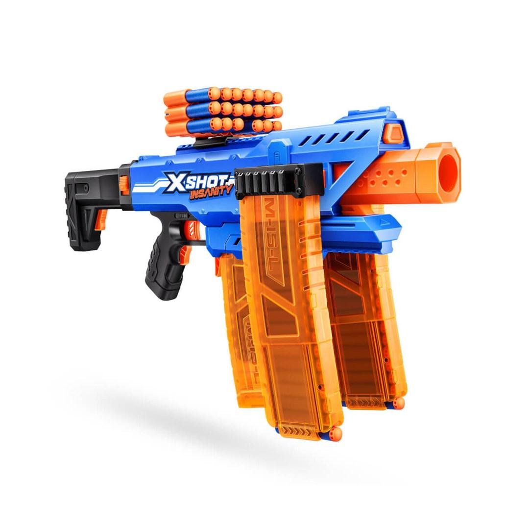 ZURU X-Shot Insanity Motorized Clip Mania legetøjsblaster