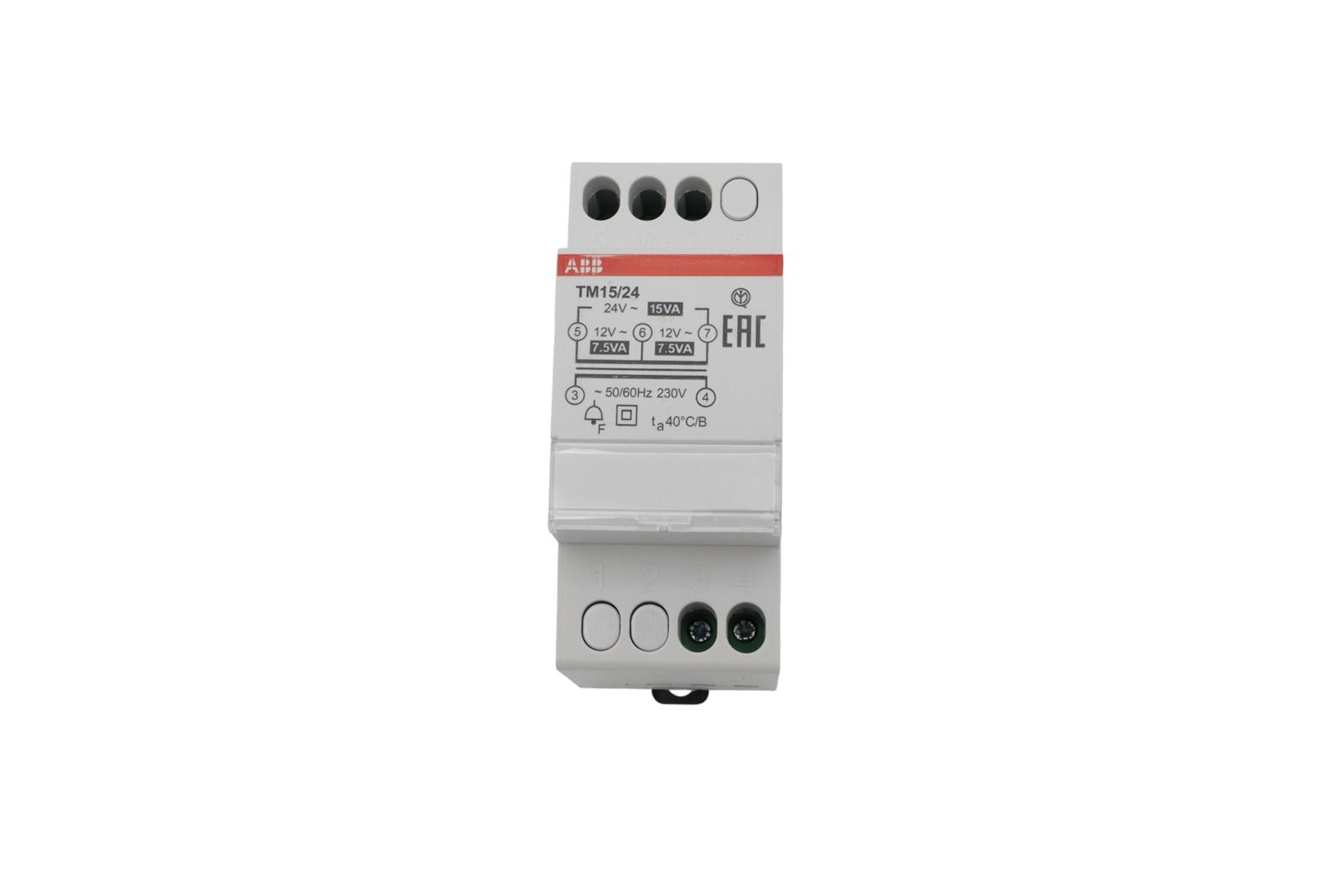ABB TM15/24 ringeklokketransformator 15 VA 24 V AC