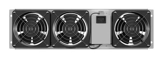 Lanberg AK-1506-S 3U rack ventilatorsæt 19 tommer