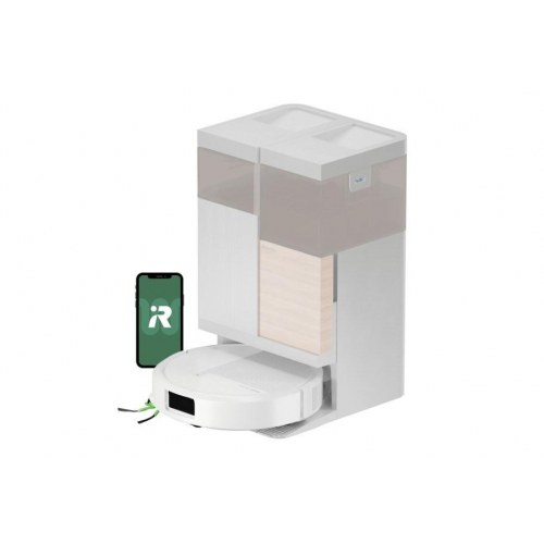 iRobot Roomba Combo 575 hvid robotstøvsuger med AutoWash-dockingstation