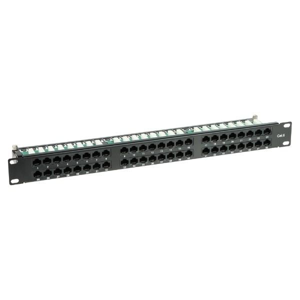 RJ45 patchpanel 48 porte Cat 6