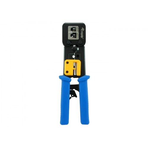 Crimptang til RJ-45/RJ-11 - sort/blå/gul