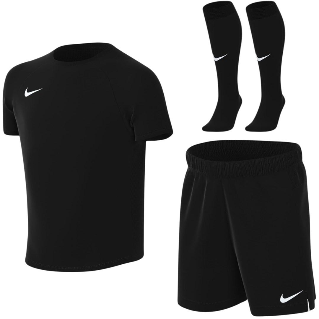 Nike Dri-FIT Park VIII fodboldsæt til små børn - sort, str. M