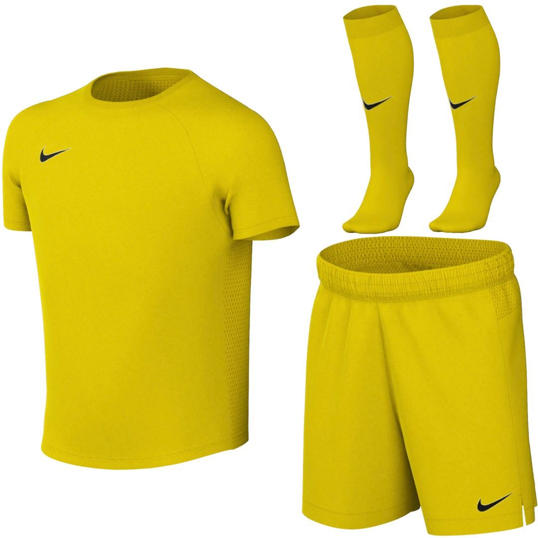 Nike Dri-Fit Park VIII sportssæt til små børn - gul, L