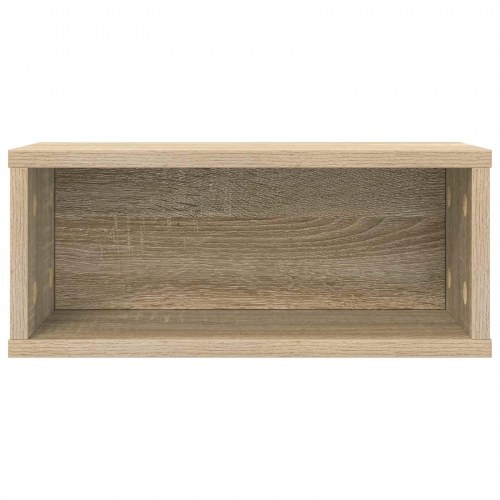 CD-opbevaringsrække i Sonoma-eg 40 x 17 x 17 cm