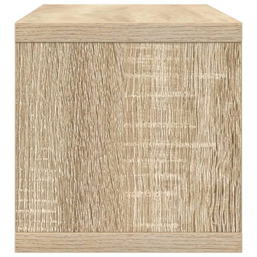 CD-opbevaringsrække i Sonoma-eg 40 x 17 x 17 cm