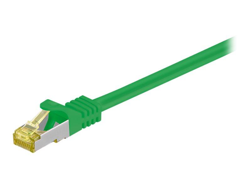 Goobay CAT 7 patchkabel 7,5 m RJ45 SFTP PiMF grøn