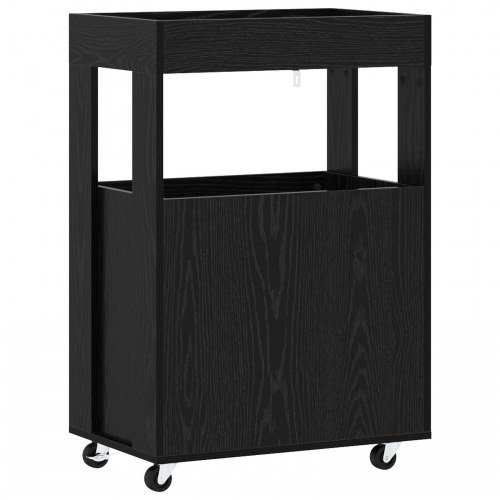 Barvogn i sort eg 60 x 39,5 x 89 cm