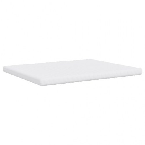 Skummadras 180 × 220 cm - 7 zoner, 20 ILD, hvid (OUTLET A)