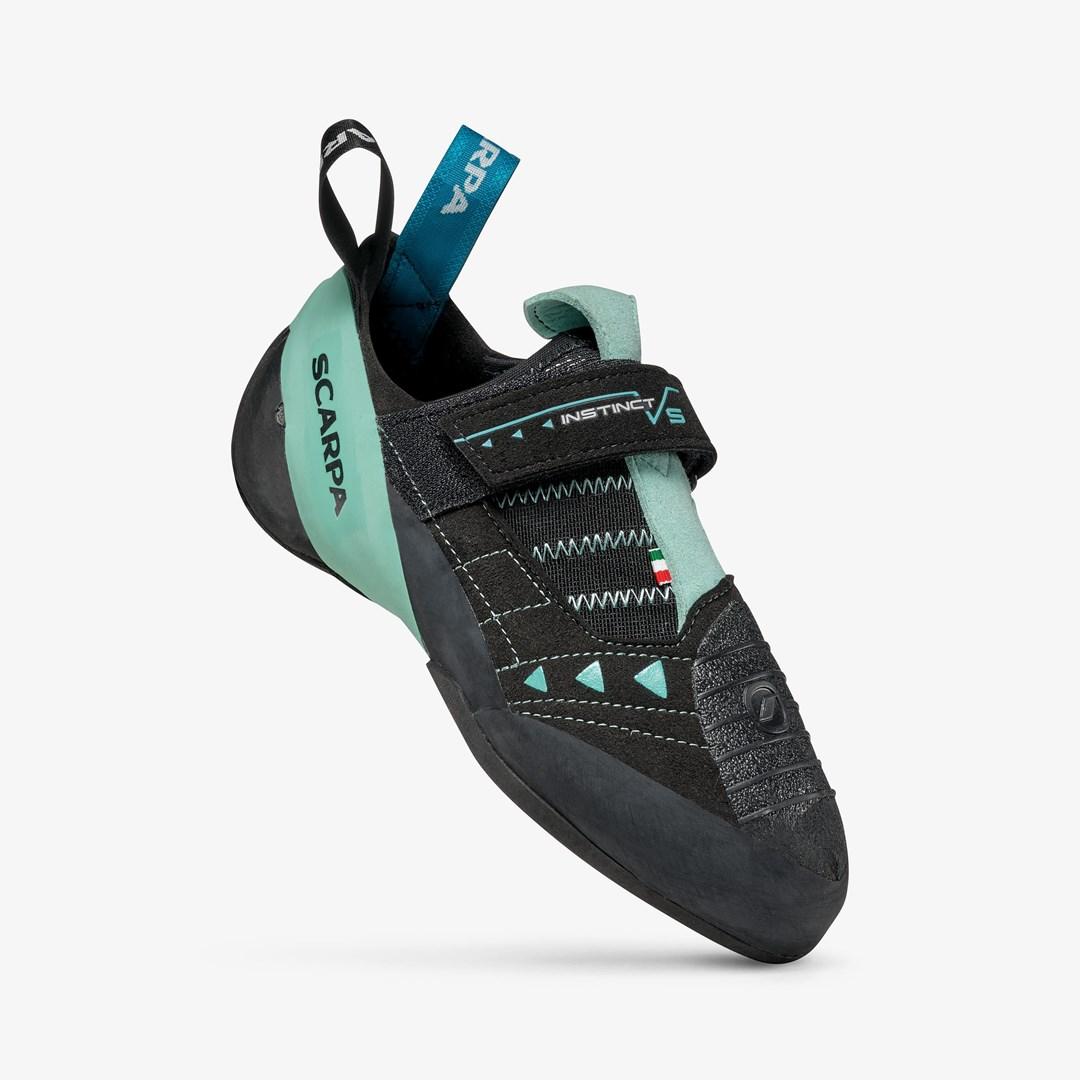 Scarpa Instinct VS Woman klatresko str. 37,5 - sort/aqua